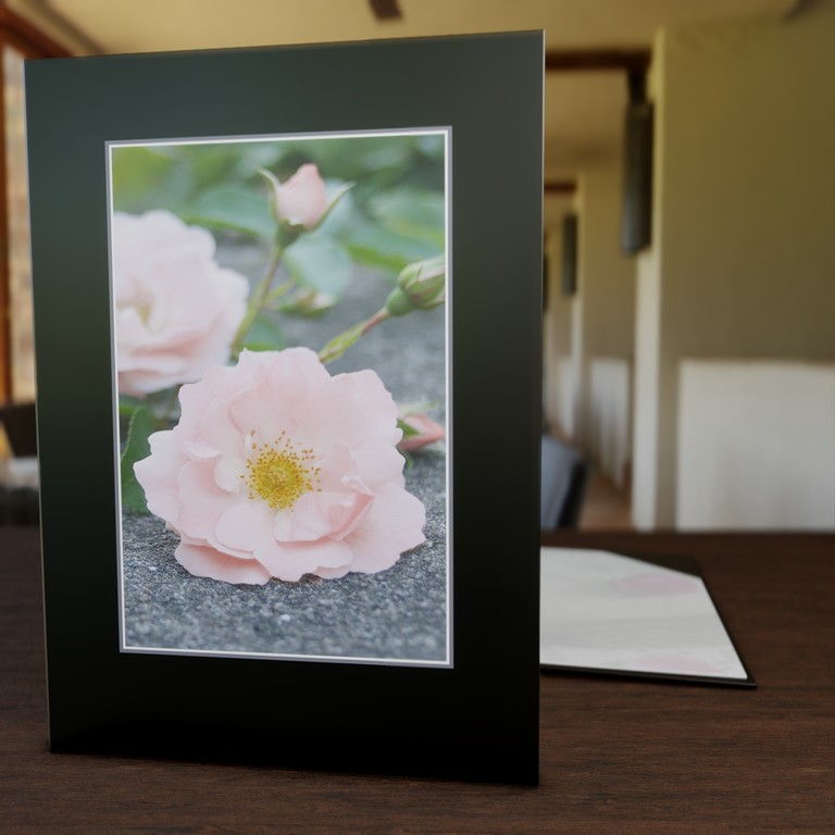 Kondolenzmappe Blume