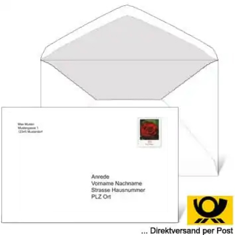 Direktversand an Angehörige <br><b>ohne Rand</b>