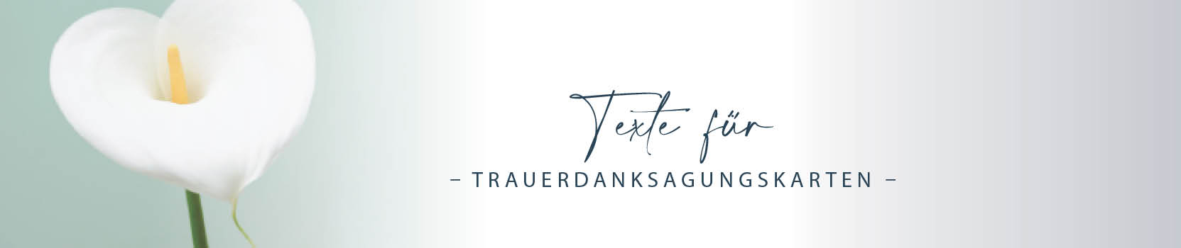 Texte für Trauerdanksagungskarten Texte für Trauerdanksagungskarten